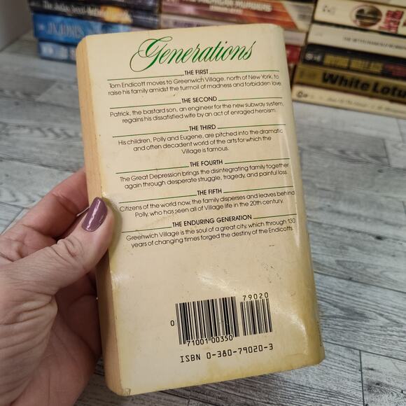 VILLAGE Bruce Elliot‎ 1982 First Avon Printing Paperback Historical Fiction - Picture 5 of 12